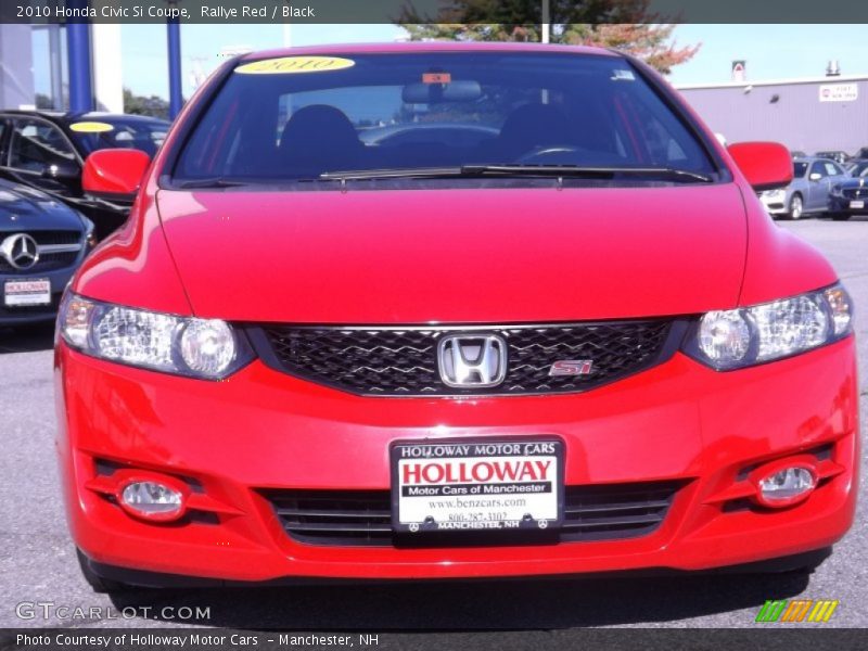 Rallye Red / Black 2010 Honda Civic Si Coupe