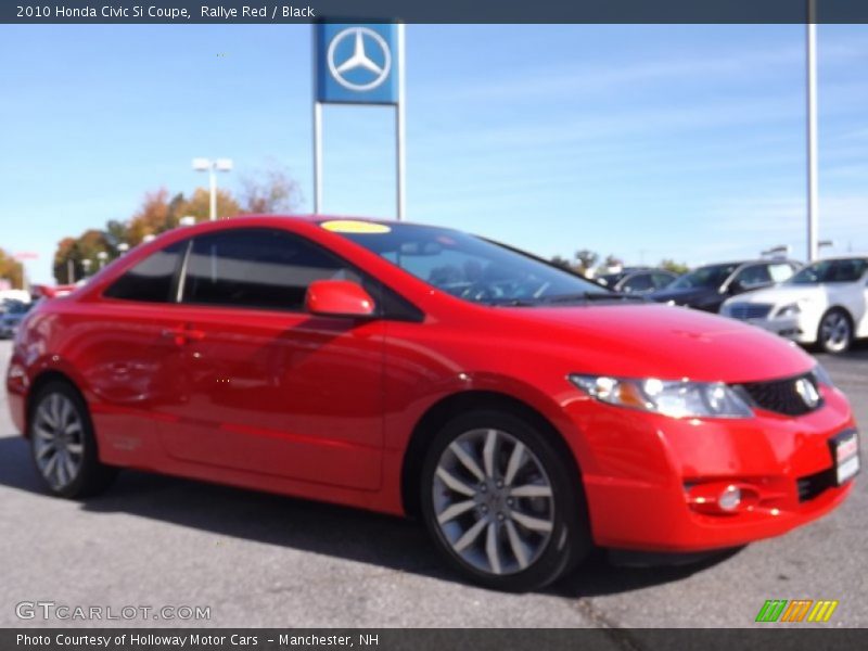 Rallye Red / Black 2010 Honda Civic Si Coupe