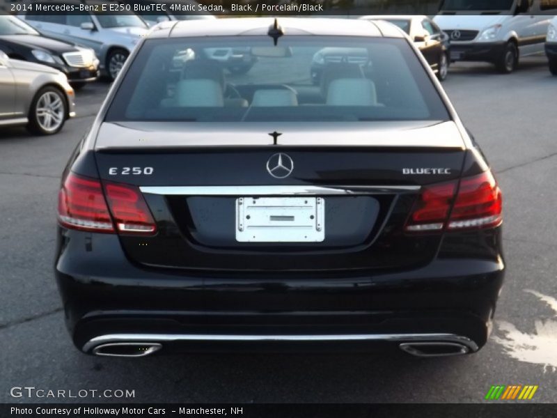 Black / Porcelain/Black 2014 Mercedes-Benz E E250 BlueTEC 4Matic Sedan