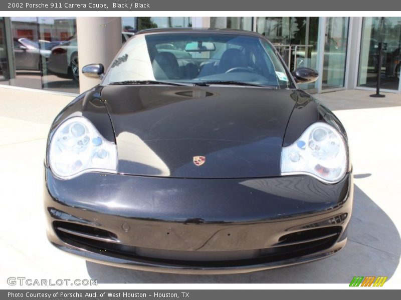 Black / Black 2002 Porsche 911 Carrera Coupe