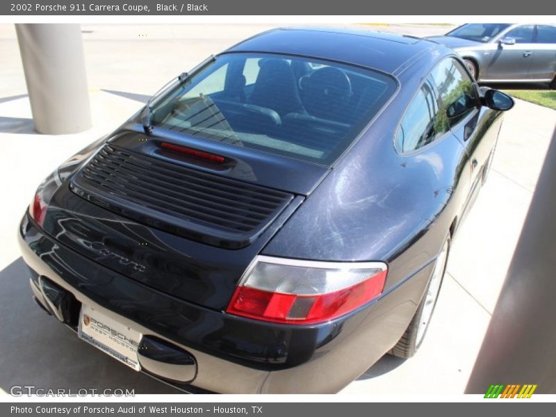 Black / Black 2002 Porsche 911 Carrera Coupe