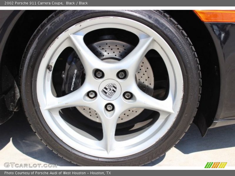 Black / Black 2002 Porsche 911 Carrera Coupe