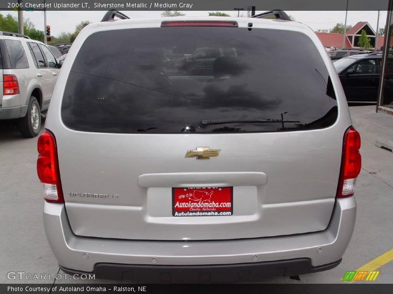 Silverstone Metallic / Medium Gray 2006 Chevrolet Uplander LT
