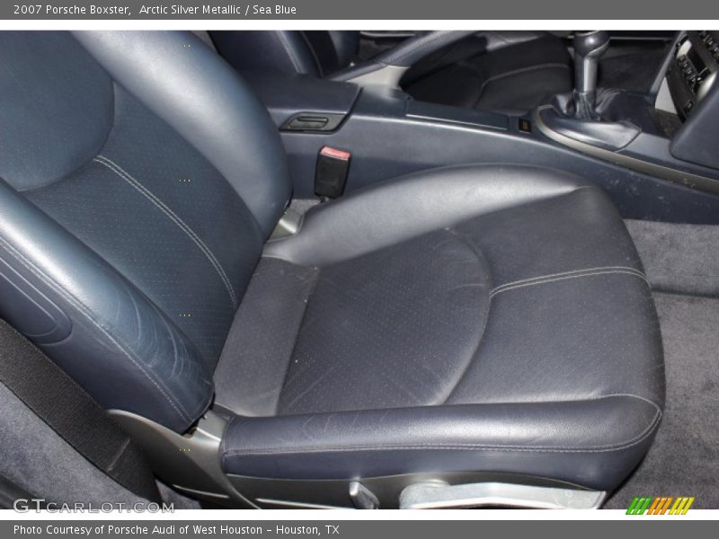 Front Seat of 2007 Boxster 