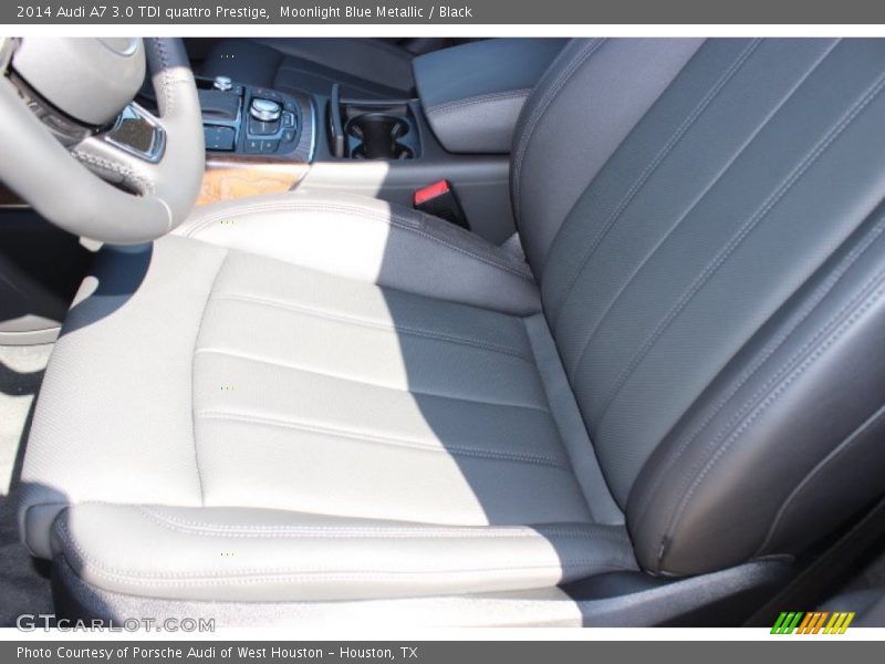Moonlight Blue Metallic / Black 2014 Audi A7 3.0 TDI quattro Prestige