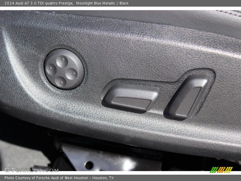Moonlight Blue Metallic / Black 2014 Audi A7 3.0 TDI quattro Prestige