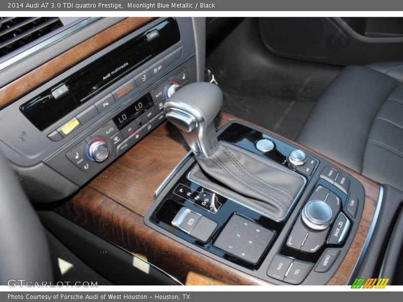 Moonlight Blue Metallic / Black 2014 Audi A7 3.0 TDI quattro Prestige