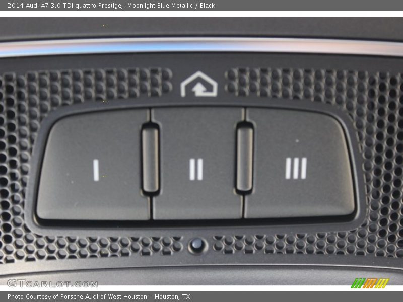 Moonlight Blue Metallic / Black 2014 Audi A7 3.0 TDI quattro Prestige