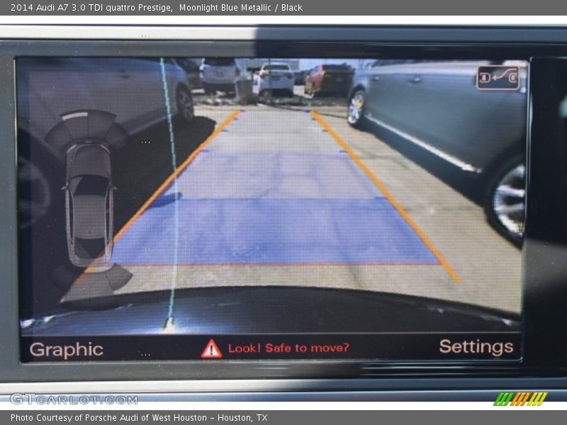 Moonlight Blue Metallic / Black 2014 Audi A7 3.0 TDI quattro Prestige