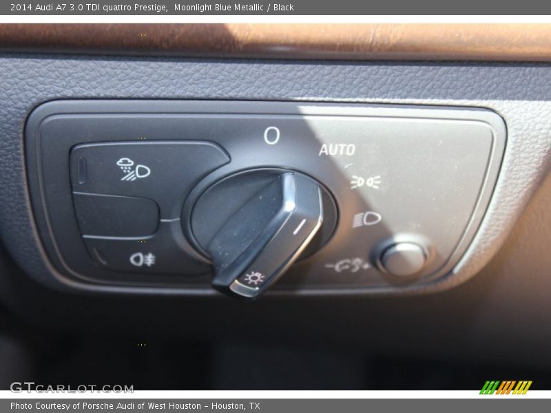 Moonlight Blue Metallic / Black 2014 Audi A7 3.0 TDI quattro Prestige