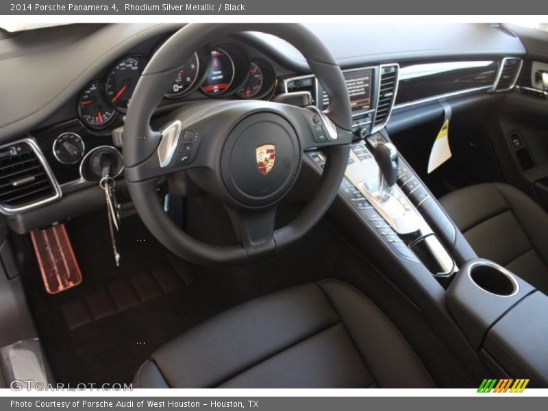 Black Interior - 2014 Panamera 4 