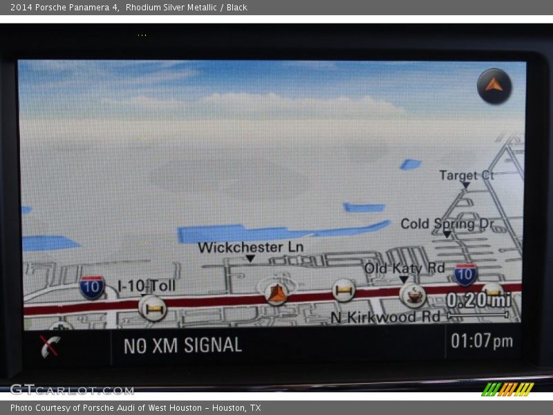 Navigation of 2014 Panamera 4