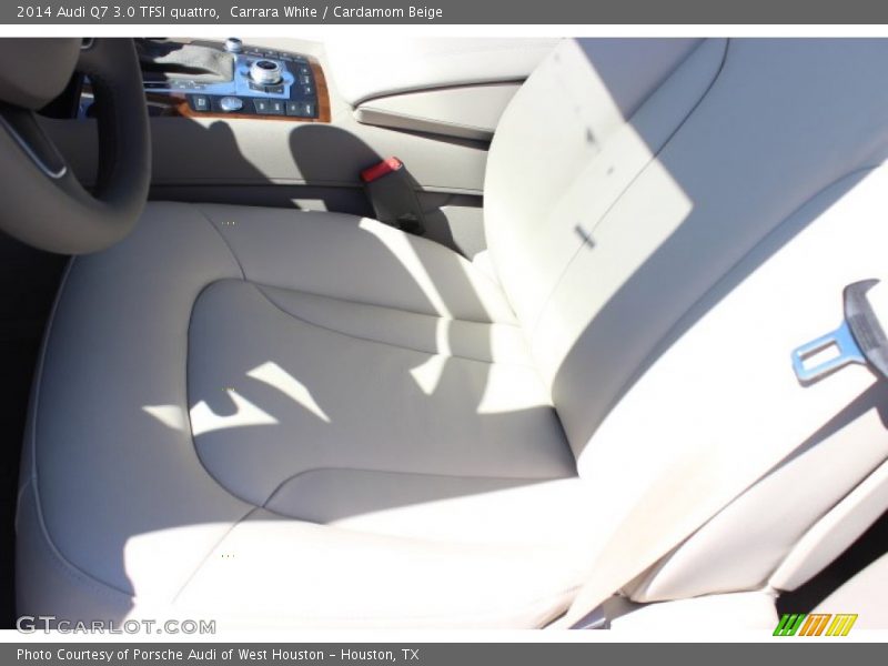 Carrara White / Cardamom Beige 2014 Audi Q7 3.0 TFSI quattro