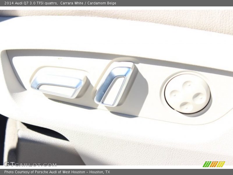 Carrara White / Cardamom Beige 2014 Audi Q7 3.0 TFSI quattro