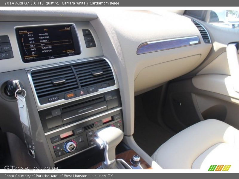 Carrara White / Cardamom Beige 2014 Audi Q7 3.0 TFSI quattro