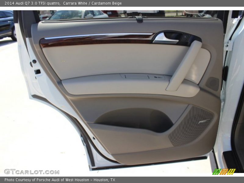 Carrara White / Cardamom Beige 2014 Audi Q7 3.0 TFSI quattro