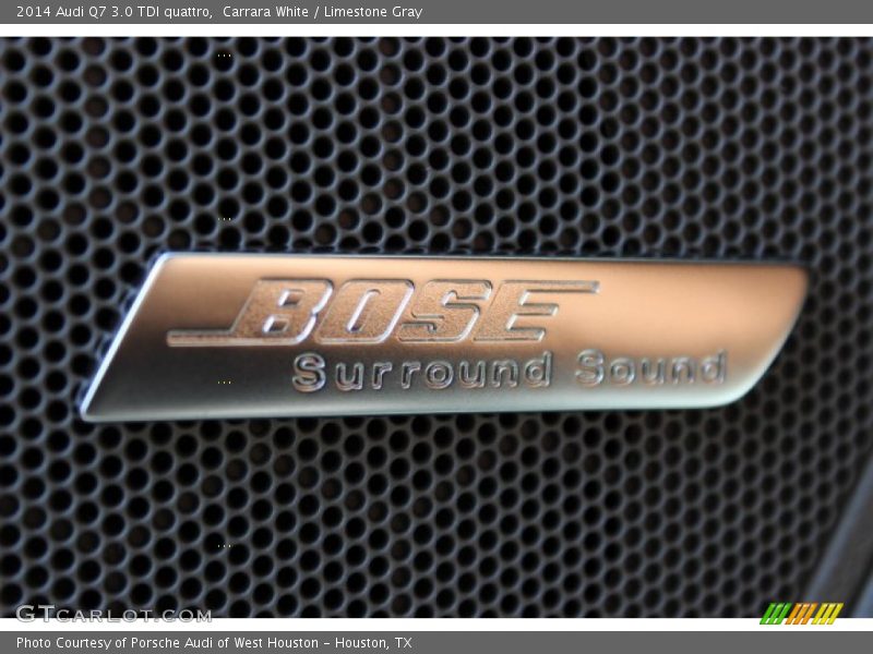 Carrara White / Limestone Gray 2014 Audi Q7 3.0 TDI quattro