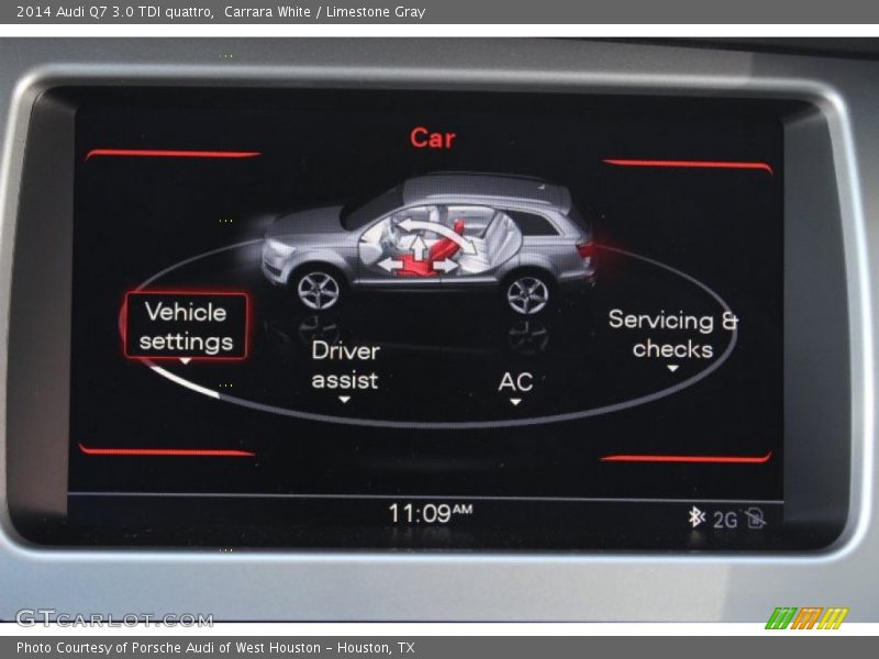Carrara White / Limestone Gray 2014 Audi Q7 3.0 TDI quattro