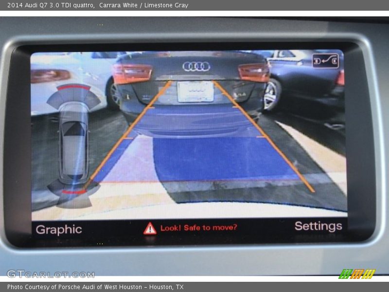 Carrara White / Limestone Gray 2014 Audi Q7 3.0 TDI quattro