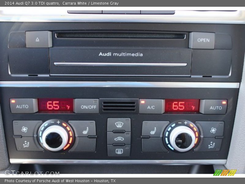 Carrara White / Limestone Gray 2014 Audi Q7 3.0 TDI quattro