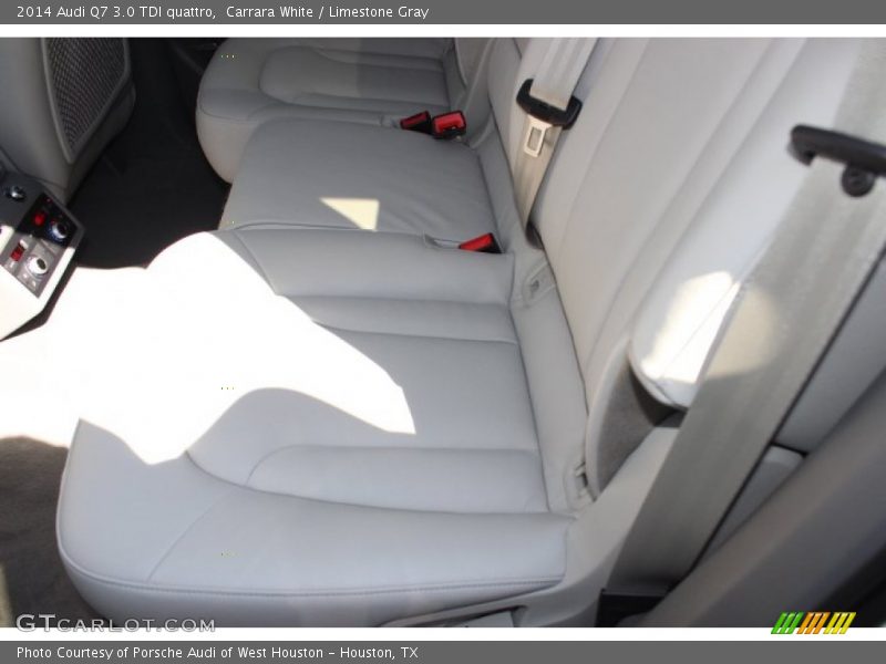 Carrara White / Limestone Gray 2014 Audi Q7 3.0 TDI quattro