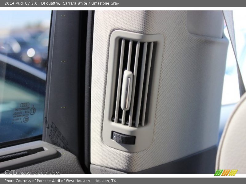Carrara White / Limestone Gray 2014 Audi Q7 3.0 TDI quattro