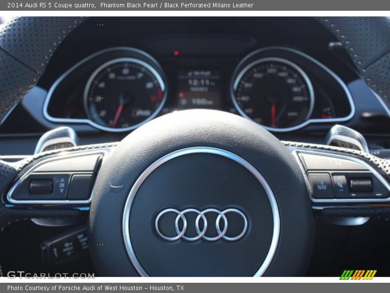 Controls of 2014 RS 5 Coupe quattro