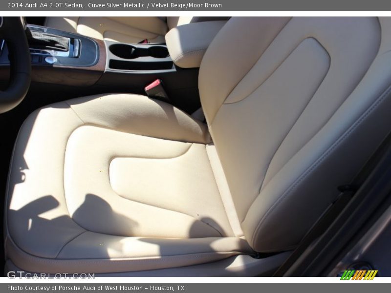 Cuvee Silver Metallic / Velvet Beige/Moor Brown 2014 Audi A4 2.0T Sedan