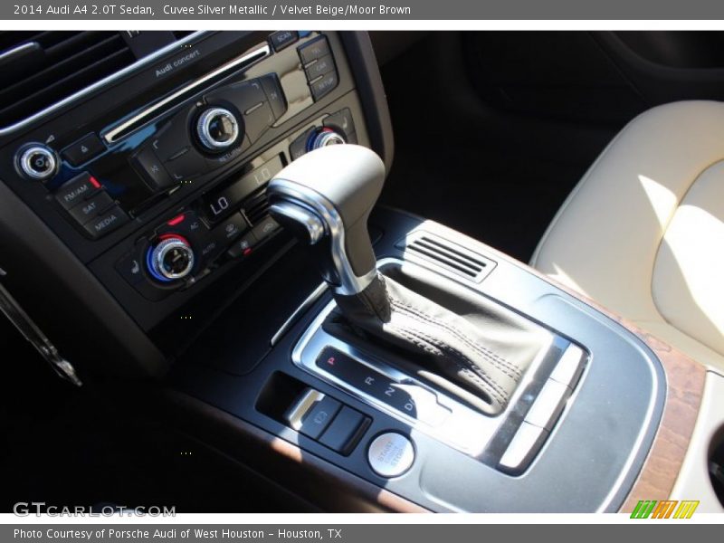 Cuvee Silver Metallic / Velvet Beige/Moor Brown 2014 Audi A4 2.0T Sedan