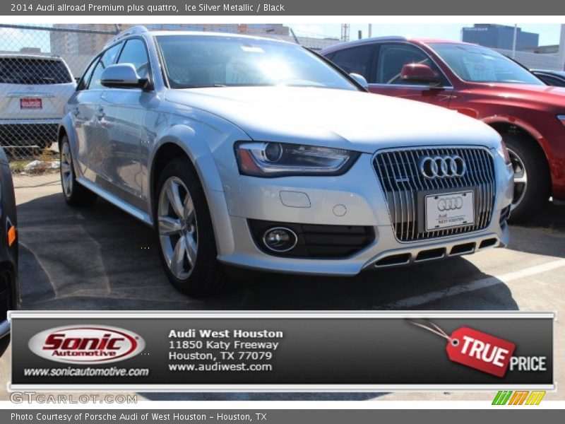 Ice Silver Metallic / Black 2014 Audi allroad Premium plus quattro