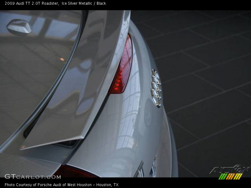 Ice Silver Metallic / Black 2009 Audi TT 2.0T Roadster