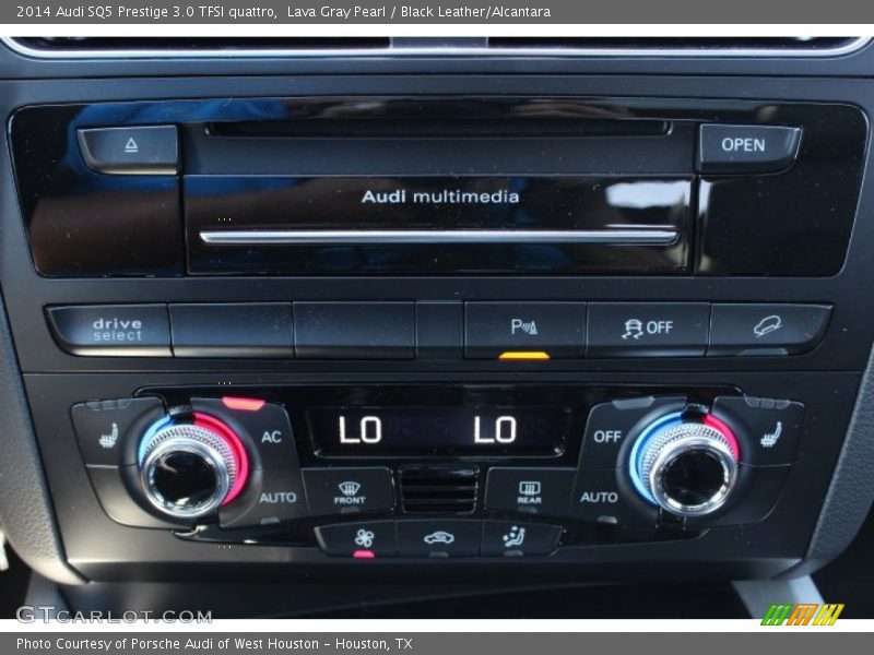Lava Gray Pearl / Black Leather/Alcantara 2014 Audi SQ5 Prestige 3.0 TFSI quattro
