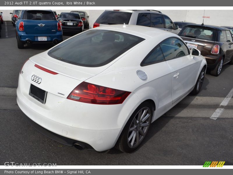 Ibis White / Black 2012 Audi TT 2.0T quattro Coupe