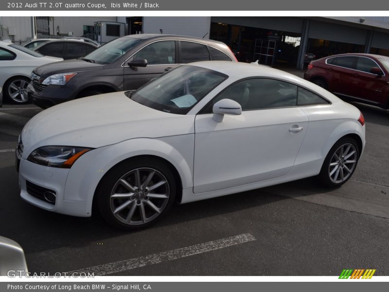 Ibis White / Black 2012 Audi TT 2.0T quattro Coupe