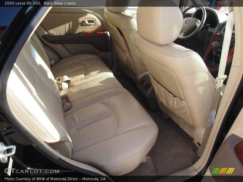 Black Onyx / Ivory 2000 Lexus RX 300
