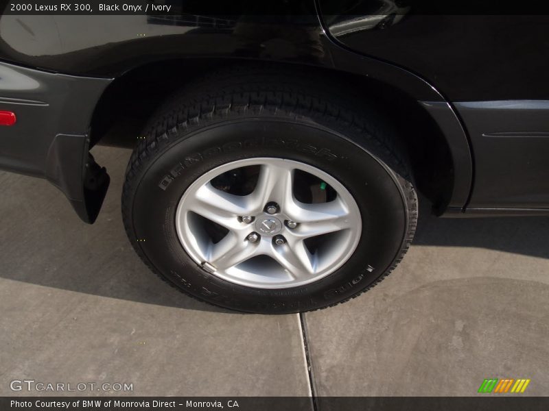 Black Onyx / Ivory 2000 Lexus RX 300