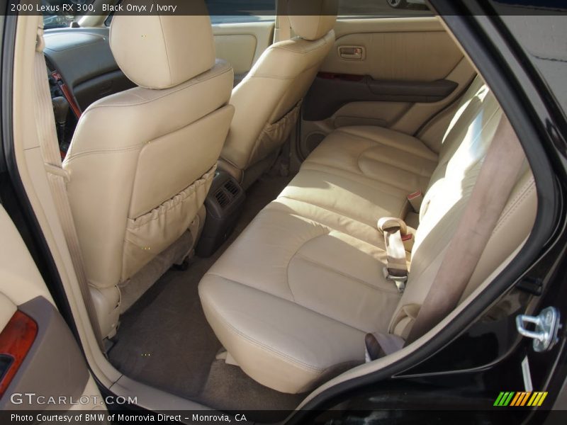 Black Onyx / Ivory 2000 Lexus RX 300