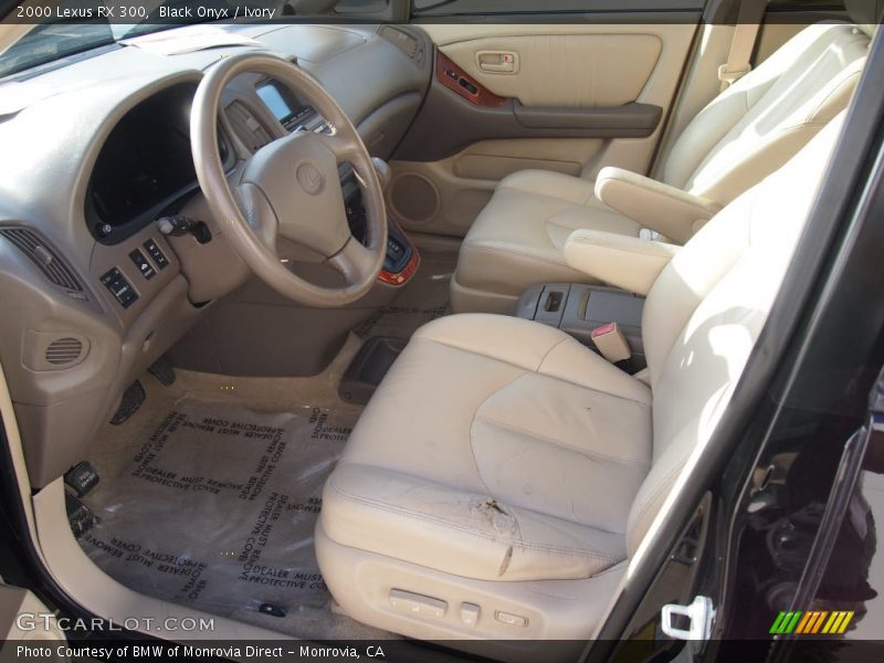 Black Onyx / Ivory 2000 Lexus RX 300