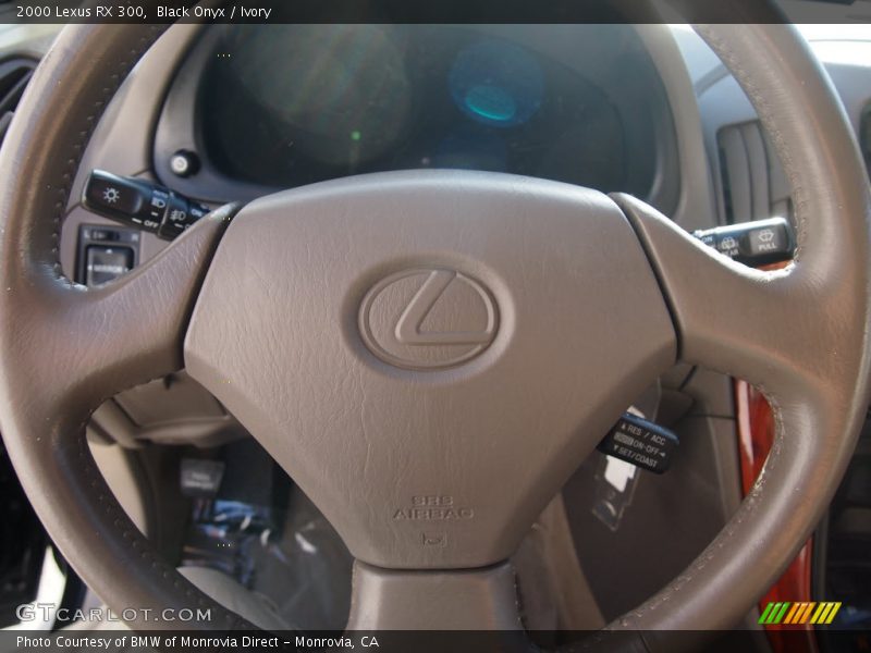 Black Onyx / Ivory 2000 Lexus RX 300