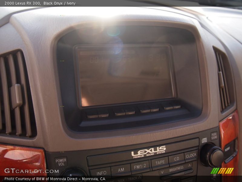 Black Onyx / Ivory 2000 Lexus RX 300