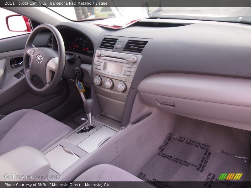 Barcelona Red Metallic / Bisque 2011 Toyota Camry LE