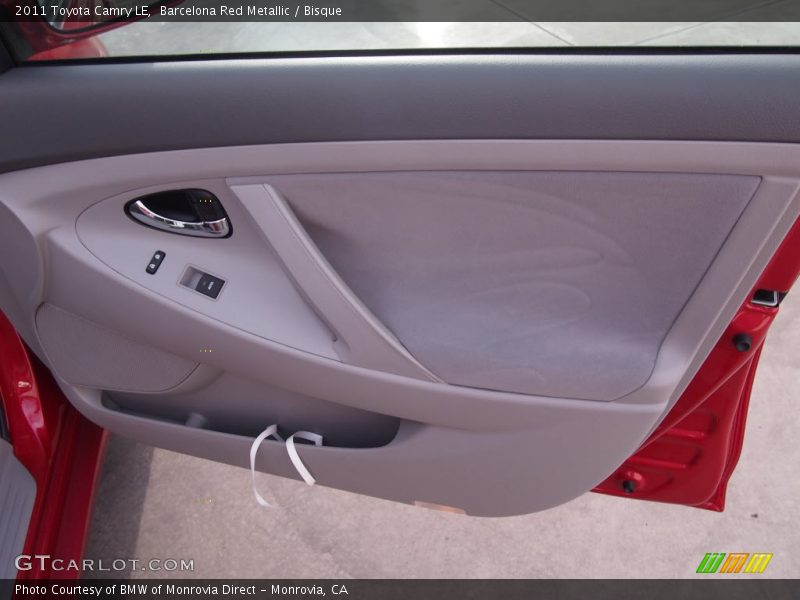 Barcelona Red Metallic / Bisque 2011 Toyota Camry LE