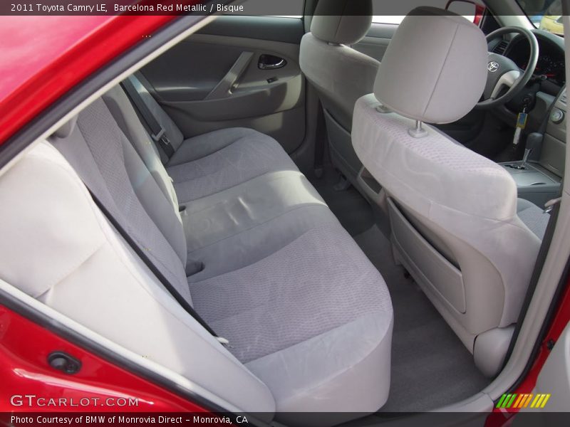 Barcelona Red Metallic / Bisque 2011 Toyota Camry LE
