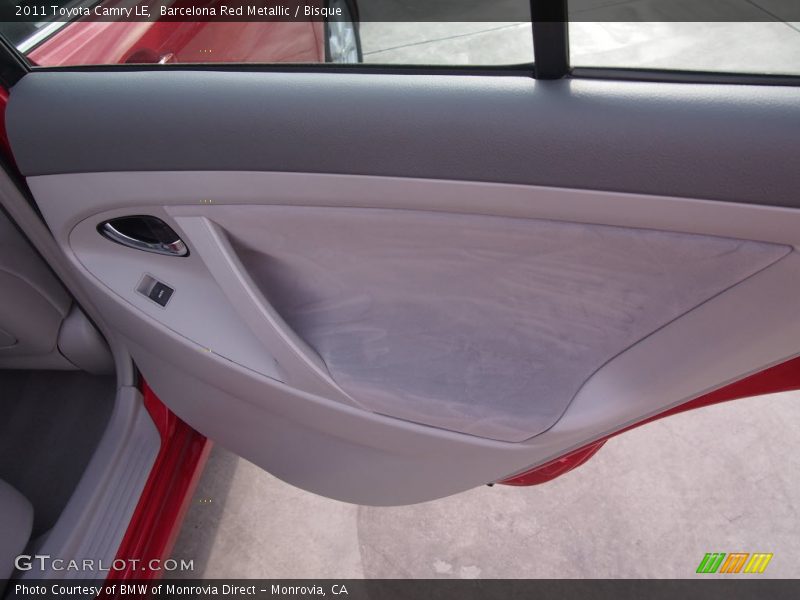 Barcelona Red Metallic / Bisque 2011 Toyota Camry LE