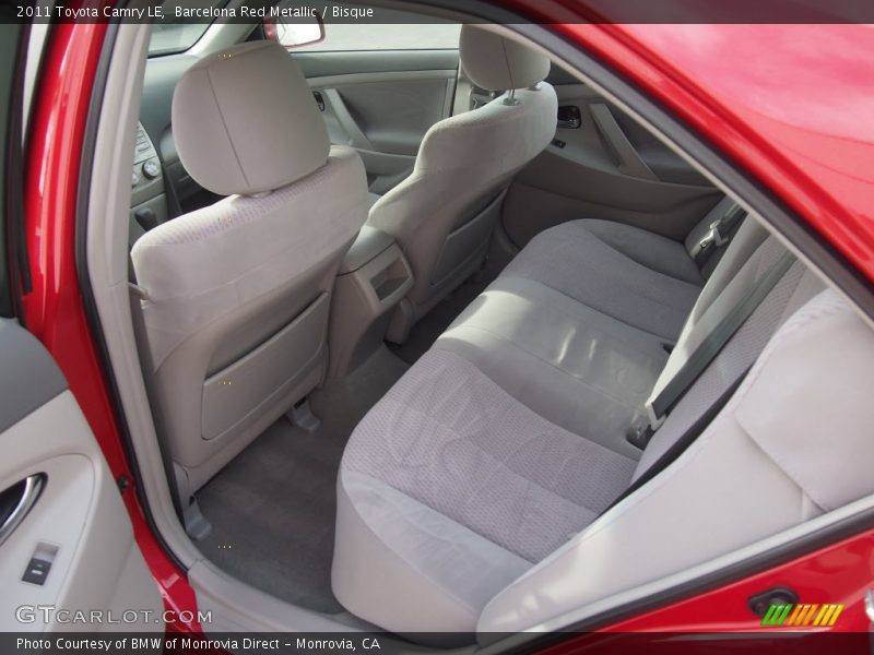 Barcelona Red Metallic / Bisque 2011 Toyota Camry LE