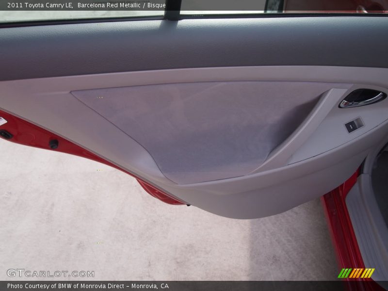 Barcelona Red Metallic / Bisque 2011 Toyota Camry LE