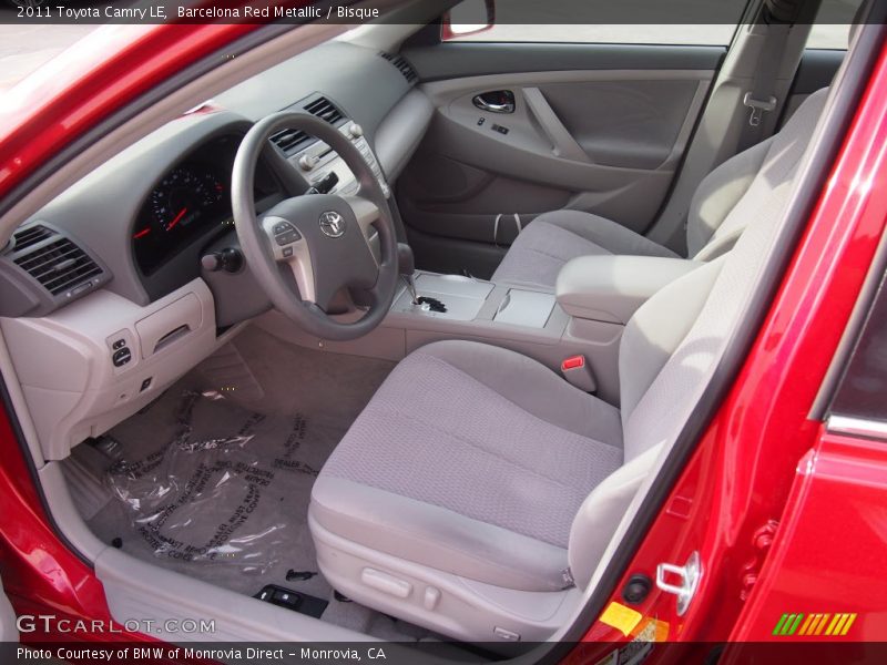 Barcelona Red Metallic / Bisque 2011 Toyota Camry LE