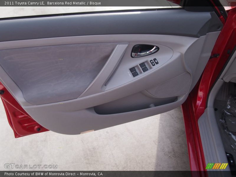 Barcelona Red Metallic / Bisque 2011 Toyota Camry LE