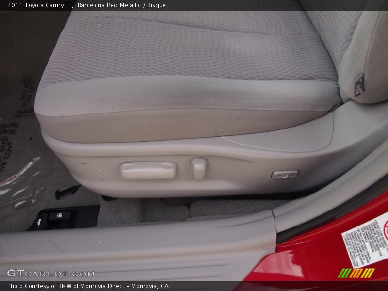 Barcelona Red Metallic / Bisque 2011 Toyota Camry LE