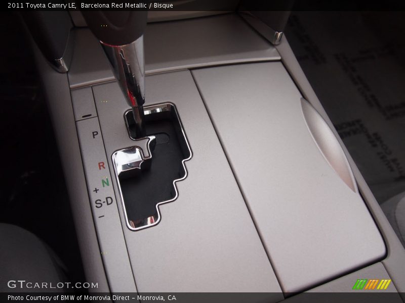 Barcelona Red Metallic / Bisque 2011 Toyota Camry LE